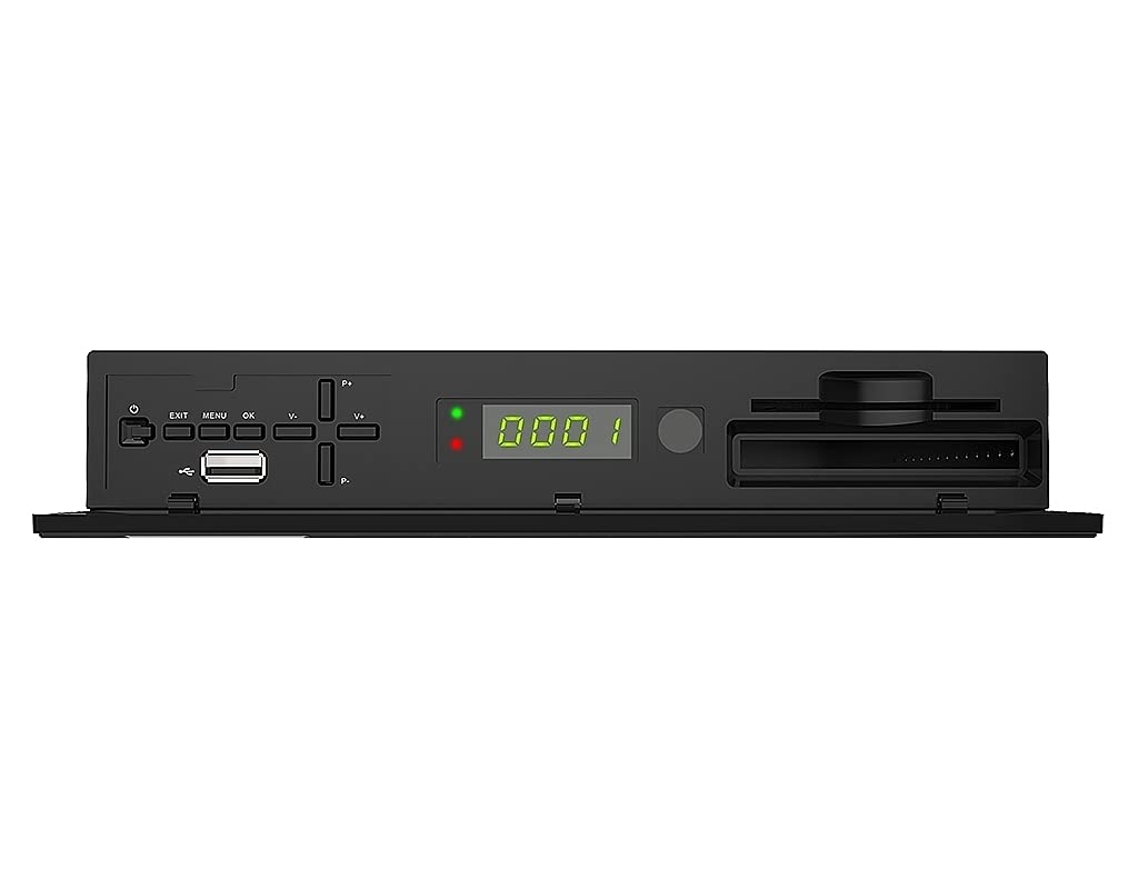 Edision argus piccollo 3in1 plus CI HD Triple Receiver(DVB-S2, DVB-C, DVB-T) schwarz