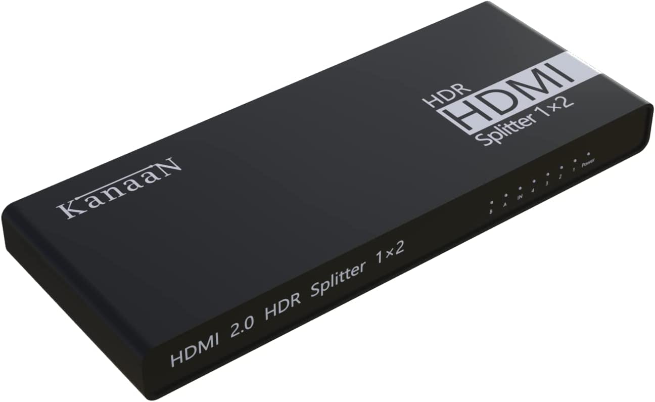 Amazon | 【4K@60Hz HDCP解除版】KanaaN HDMI 分配器 1入力2出力 4K