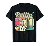 Photo Gallery rollin nel bowling 11 anni vintage compleanno retrò 11 maglietta Photo Gallery rollin nel bowling 11 anni vintage compleanno retrò 11 maglietta