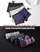 youlehe Men's Underwear Soft Rayon Boxer Briefs Stretch Trunks Pack (as1, alpha, l, regular, regular, 8 Pack 016)