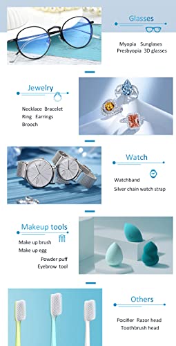 Image of Sper Scientific 100005 Ultrasonic Cleaner, Stainless Steel Cleaner for Jewelry, Retainer, Sterling Silver, Ultrasonic Jewelry Cleaner, 20 oz Capacity - 2 Pack
