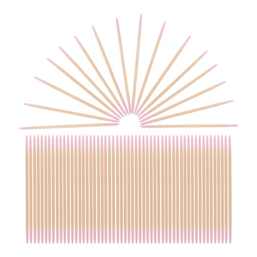 CIYODO 1500 Piezas Unidades Hisopos de Algodón Doble Punta para Microblading Belleza y Uñas Aplicadores con Mango de Madera Rígido Herramientas de Precisión para Maquillaje y Extensiones