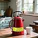 5.91x 1.97 Inch Large Caution Hot Surface Stickers 10 Pcs Self Adhesive Vinyl Warning Caution Hot Water Safety Stickers of Machinery Engines Exhaust Pipes Kitchen Equipment (Caution Hot Surface)