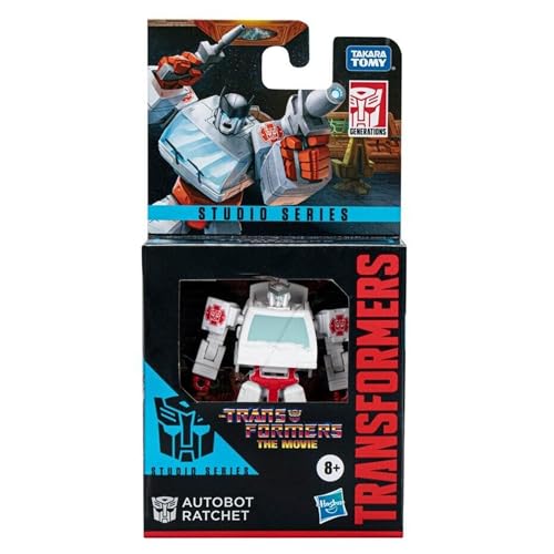 Autobot Ratchet Core Class Transformers F3143 con articulación dinámica 3