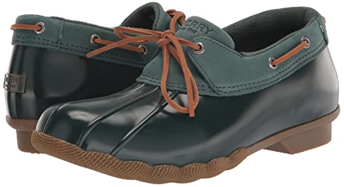Sperry Women's Saltwater 1-Eye Rain Boot, Green, 10 #TOP6
