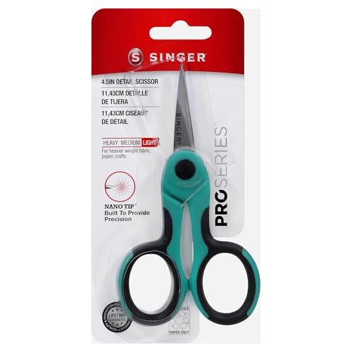 SINGER 4-1/2 inch ProSeries™ Scissor with NANO Tip™ Comfort Grip