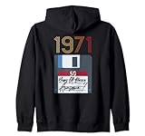 Best of 1971 Limited Edition, Festeggia il tuo 50° compleanno perché sei una leggenda vivente e vintage. Questo abbigliamento per 50° compleanno del 1971 è perfetto per idee regalo da uomo per il 50° compleanno. Vintage Floppy Disk Best of 1971 regali di compleanno per donne e uomini.