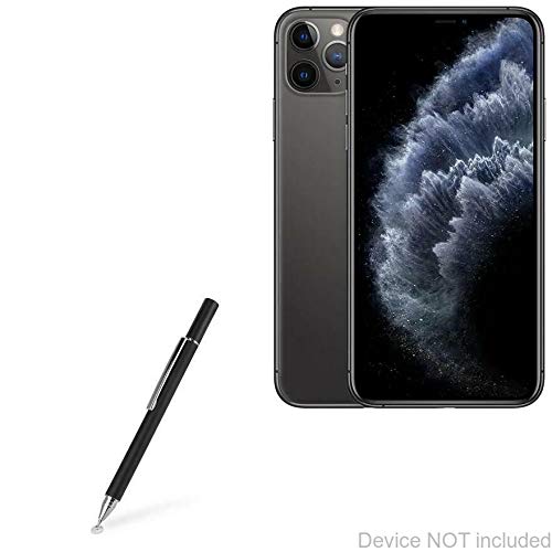 Apple iPhone 11 Pro Max Stylus Pen, BoxWave [FineTouch Capacitive Stylus] Super Precise