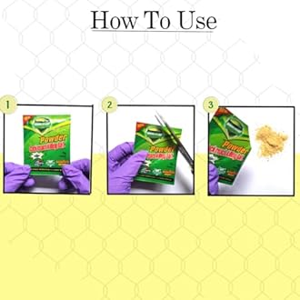 royalkart Green River® Cockroach Killing Bait Killer | Effective Miraculous Powder Sachets (Pack of 10)