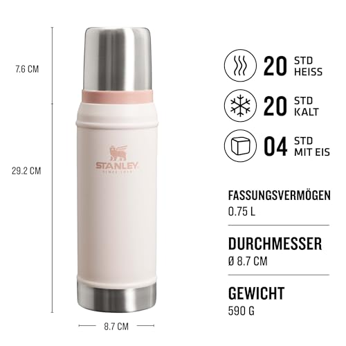 Stanley 1913 Classic Legendary Thermosflasche 750 ml - Rose Quartz – Ansicht 2