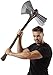 damdos Halloween Prop Cosplay Hammer PU Foam Axe,30