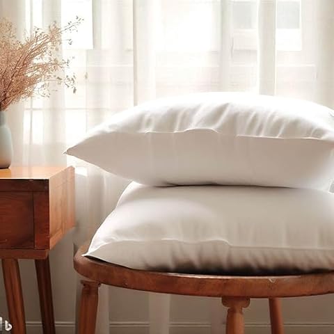 4All Hypoallergenic Duck Feathers Pillows Pack of 2 Cover