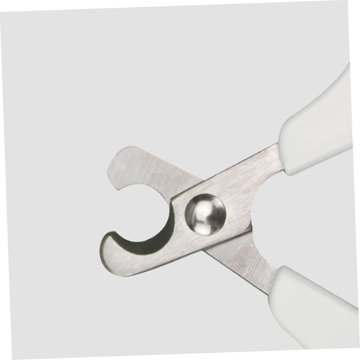 Mikikit Stainless Steel Pet Nail Clipper for Cats and Dogs Professional Grooming Scissors Sharp and Durable Nail Care Tool for Home and Shop Use Convenient Scissor Style Design