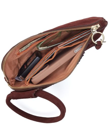 Image of HOBO Women's Sable Wristlet Bag