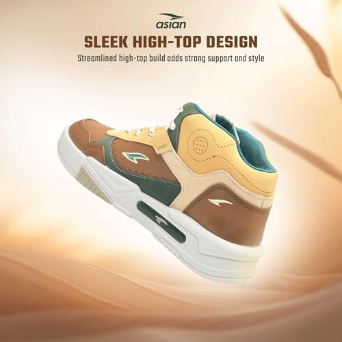 Image of ASIAN Casual Sneaker Shoes for Men | Soft Cushioned Insole || MOSCOW-12 Sneakers for Men
