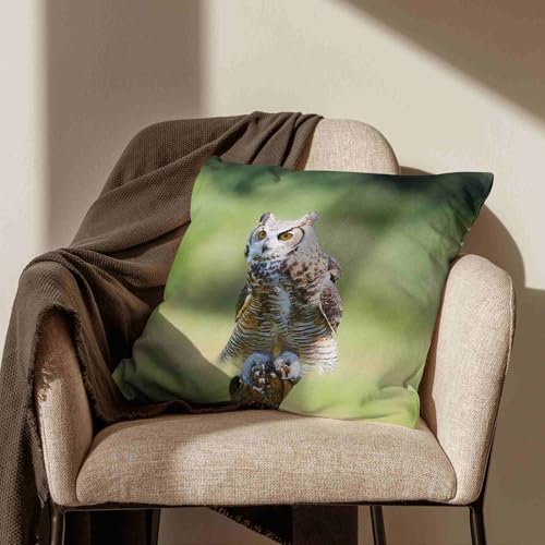 Housse coussin 50x50cm multicolore en lin et satin par 4Pcs - 5