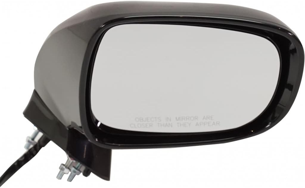 For Lexus ES350 2007 Door Mirror Passenger Side | Power | Heated | Manual Folding | w/Memory and Puddle Light | Paintable | Replacement For 8790133111C0-PFM | LX1321145