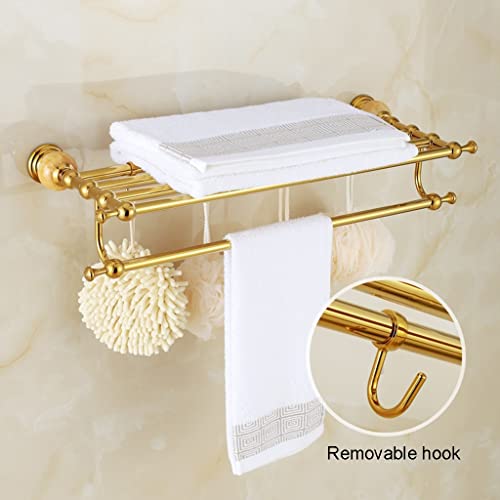Porte-serviettes mural en acier pour support de salle de bain moderne - 2