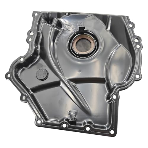 Image of Upper & Lower Engine Timing Chain Cover 2008-2014 Compatible with Audi VW EA888 Gen2 2.0T TSI TFSI A3 A4 A5 A6 Q5 TT Beetle CC EOS GTI Jetta Passat Replace 06H103269C