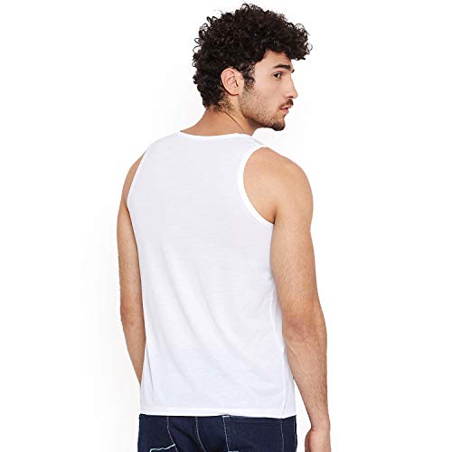 Image of Inkast Marvel Avengers Printed Men's Vest - White