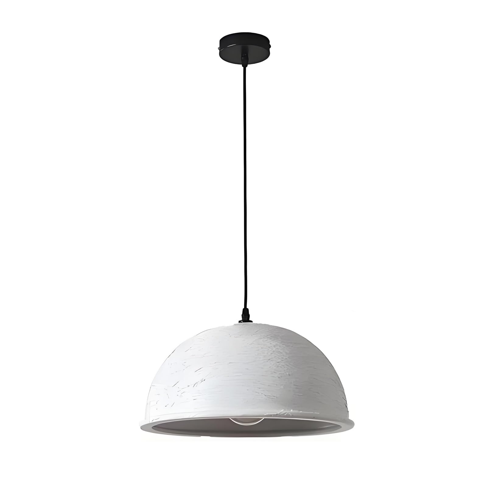 YNVIOZM Vintage Ceramic Pendant Light with Gray Ceramic Shade, Hardwired, 59" Black Cord, Hanging Ceiling Lighting Fixture Farmhouse Kitchen Island Mini Hanging Light Fixture