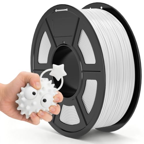 Image of TECBEARS TPU Filament 1.75mm, 95A, 1kg White
