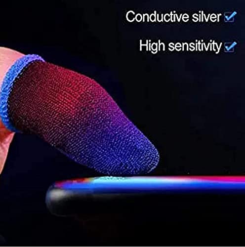 Image of Pubg Pubg Gaming Finger Sleeve & Thumb Slip-Proof Sweat-Proof Professional Touch Screen Gloves