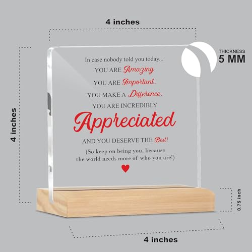Image of Giftplease Mentor Plaque with Wooden Stand Personalized Gift for Mentor, Coach, Teacher, Appreciation Keepsake, Clear Desk Decor, Inspirational Thank You Gift, Office Table Display MP 73