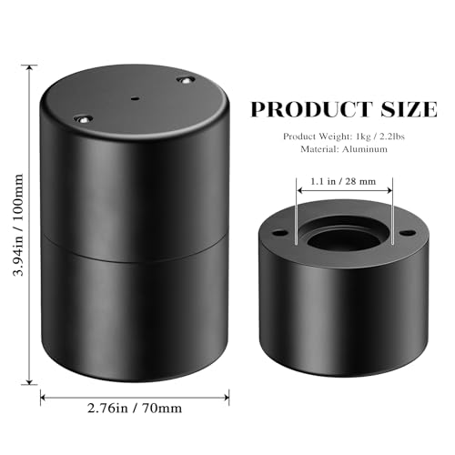 Molde para bolas de hielo mini Deluxe 1.1'' aluminio miniatura 2