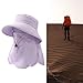 UGPLM Outdoor Sun Hat Breathable Mesh for Camping Mountaineering Travel Outdoor Sports, Purple