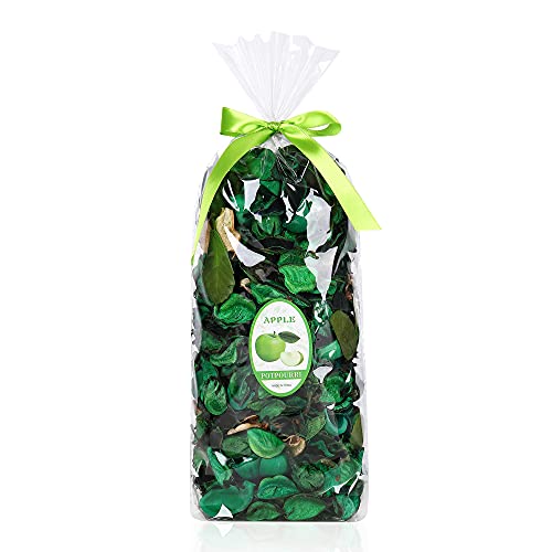 Green Potpourri Bag with Light Apple Fragrance , Scent Bag for Bathroom,Livingroom,Office,Home Decor