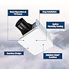 Broan-NuTone® Roomside Series Humidity Sensing Bathroom Exhaust Fan, 80 CFM, ENERGY STAR®
