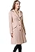 BGSD Women Boucle Wool Blend Walking Coat, Blush Pink, X-Large