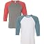 Grey/ Lt Red Trb + White/ Denim