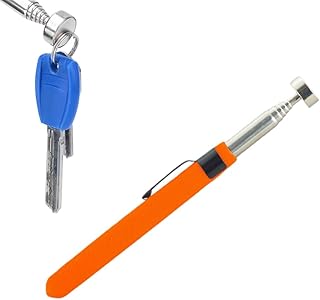 Herramienta telescópica magnética con asa, se extiende de 6.3 a 29.1 pulgadas, capacidad de 8 libras para regalos de Nav...