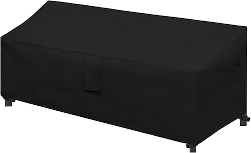 Miniatura 15 de Easy-Going Funda impermeable para sofá de patio de 3 plazas, resistente a los rayos UV, resistente a la intemperie, funda para muebles de patio, con