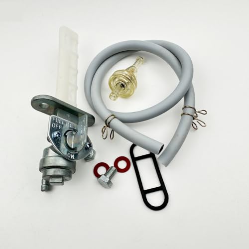 Llave de paso gasolina moto soluciona fugas depósito GN250 AX100 conector 90mm RHCP