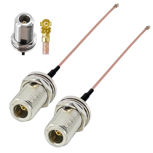 Cable coaxial U.FL a N hembra 6 pulgadas x5 miniatura 1