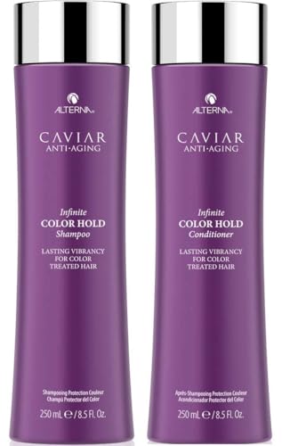 Alterna Caviar Anti-Aging Infinite Color Hold Shampoo and Conditioner Set, 8.5-Ounce (2-Pack)