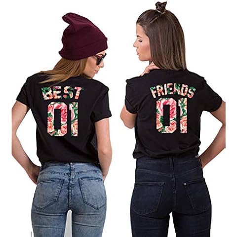 Soul Couple Matching Shirts for Best Friends T-Shirts BFF Shirts for 2 Girls Birthday Gift Cover