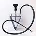 Produktbild LouiseEvel215 Acryl Shisha fertig Set Dreieck Topf Shisha Bar KTV Topf Shisha Zubehör für Zigaretten und Tabak