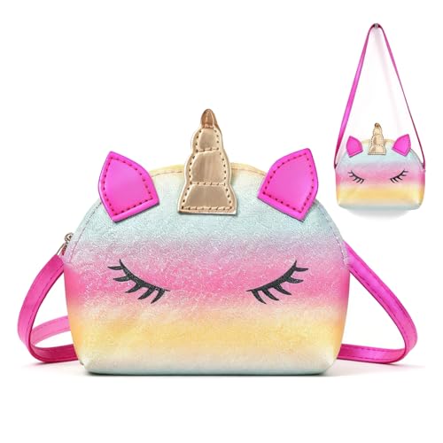 BSITSSS Sac Licorne, Dégradé Arc-En-Ciel Sac a Main...