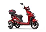 Deluxe Velocity Fast High Performance Recreational Electric Mobility Scooter 3 Wheel – for Seniors...
