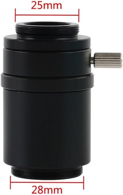 Miniatura 2 de Kit de accesorios para microscopio Cámara de preparación de diapositivas Adaptador de microscopio 11CTV 1.102 in1.496 in a cámara de montaje en C