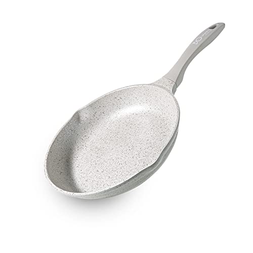 ACTIV CUISINE Sartenes 24 cm, apta para inducción, aluminio fundido con revestimiento antiadherente resistente a los arañazos, apto para todo tipo de cocinas, sanstone
