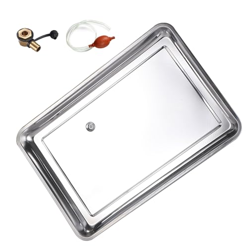 Bandeja de goteo para aire acondicionado de ventana que protege su suelo de madera