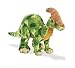 Aurora® Ferocious Dinos & Dragons Parasaurolophus Stuffed Animal - Prehistoric Fun - Cuddly Companions - Green 16 Inches