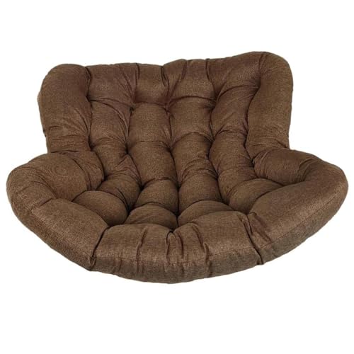 Chaise longue d'intérieur en rotin ergonomique pour soulager le dos avec coussin moelleux