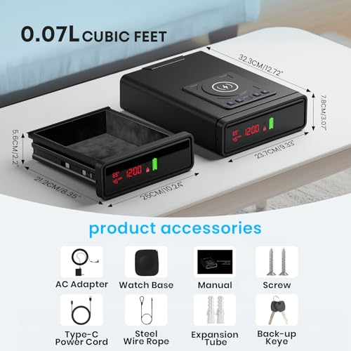 Biometric Gun Safe for Pistols