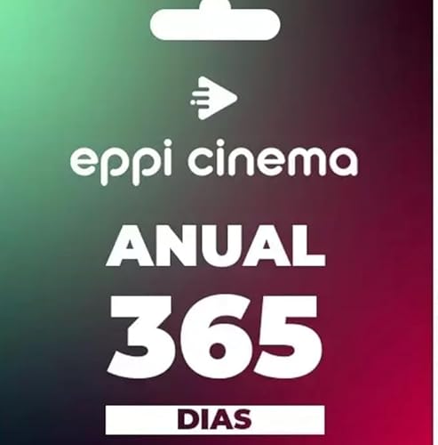 Recarga Eppi Cinema Anual - 365 Dias Envio digital - no mesmo dia